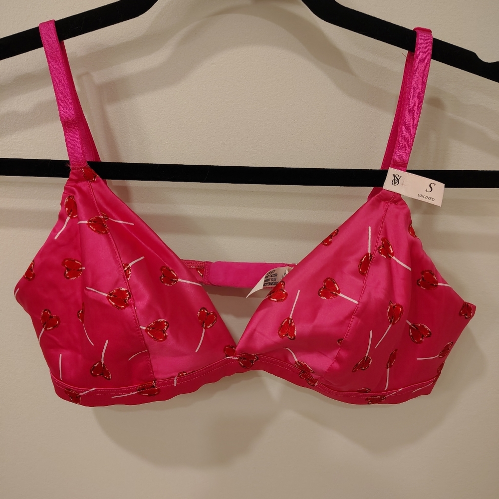 Victoria's Secret Heart Lollipop Bralette